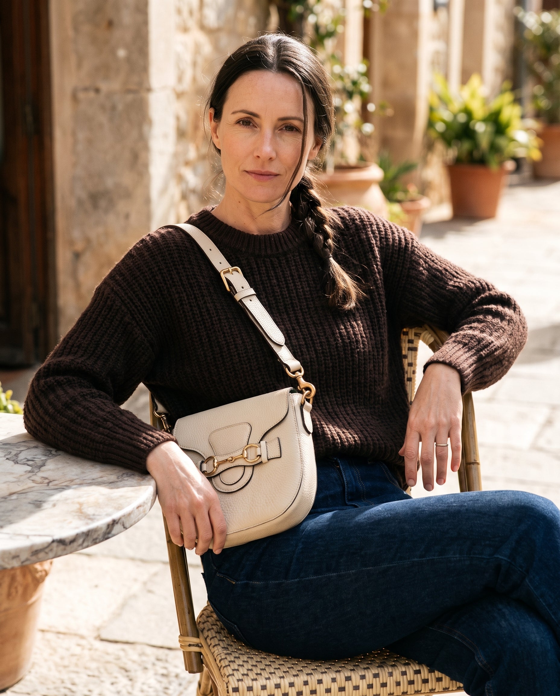 Blair Midsize Bag - Parchment