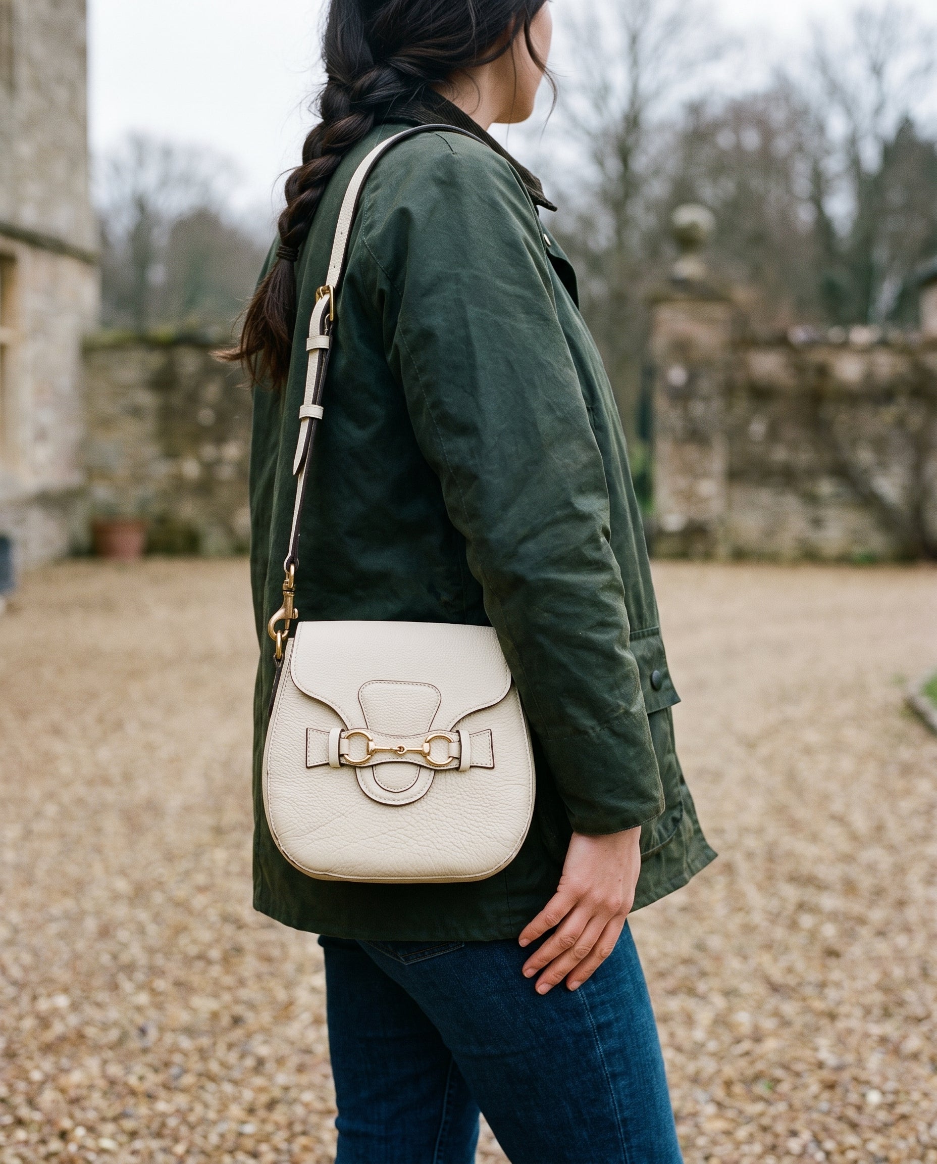 Blair Midsize Bag - Parchment
