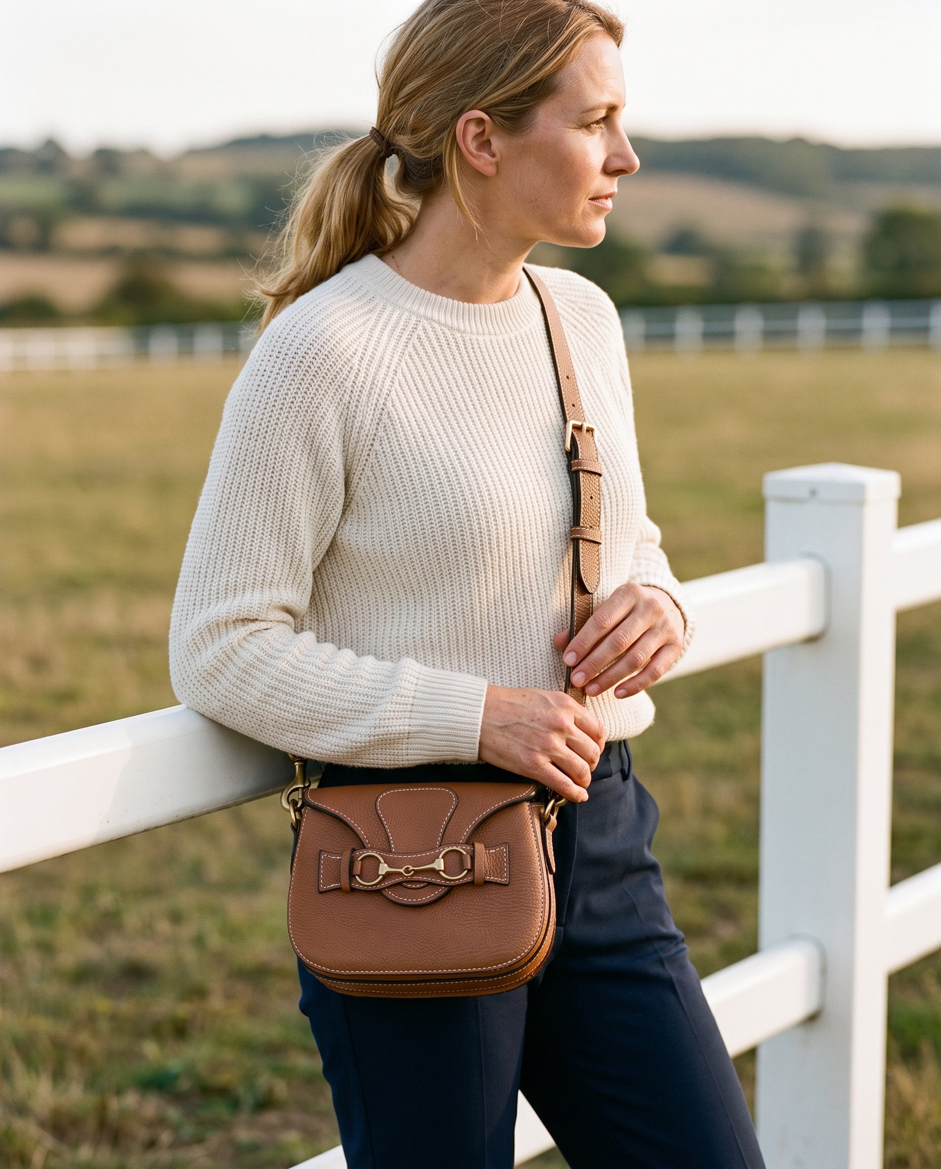 Blair Mini Crossbody - Chestnut