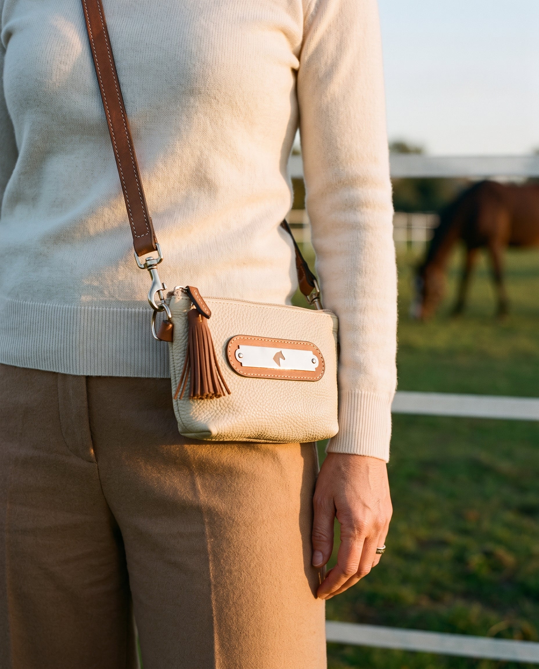 Bristol Mini Crossbody - Parchment