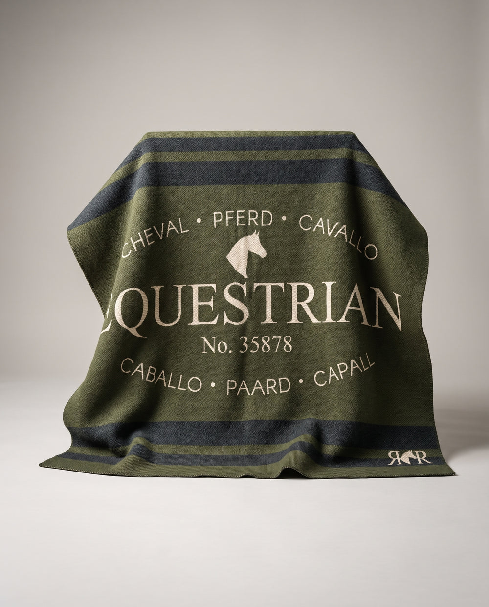 Equestrian Throw Blanket