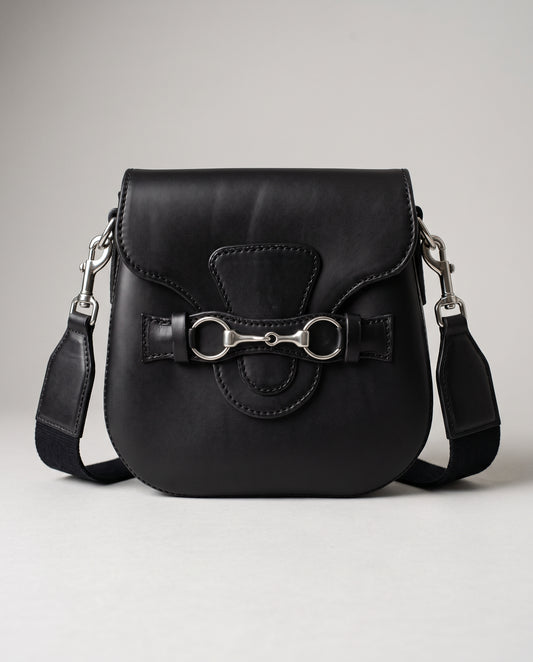 Heritage Blair Midsize - Black & Webbing Strap