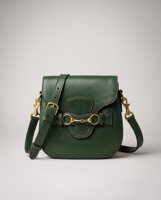 Heritage Blair Midsize - Zucchini & Leather Strap