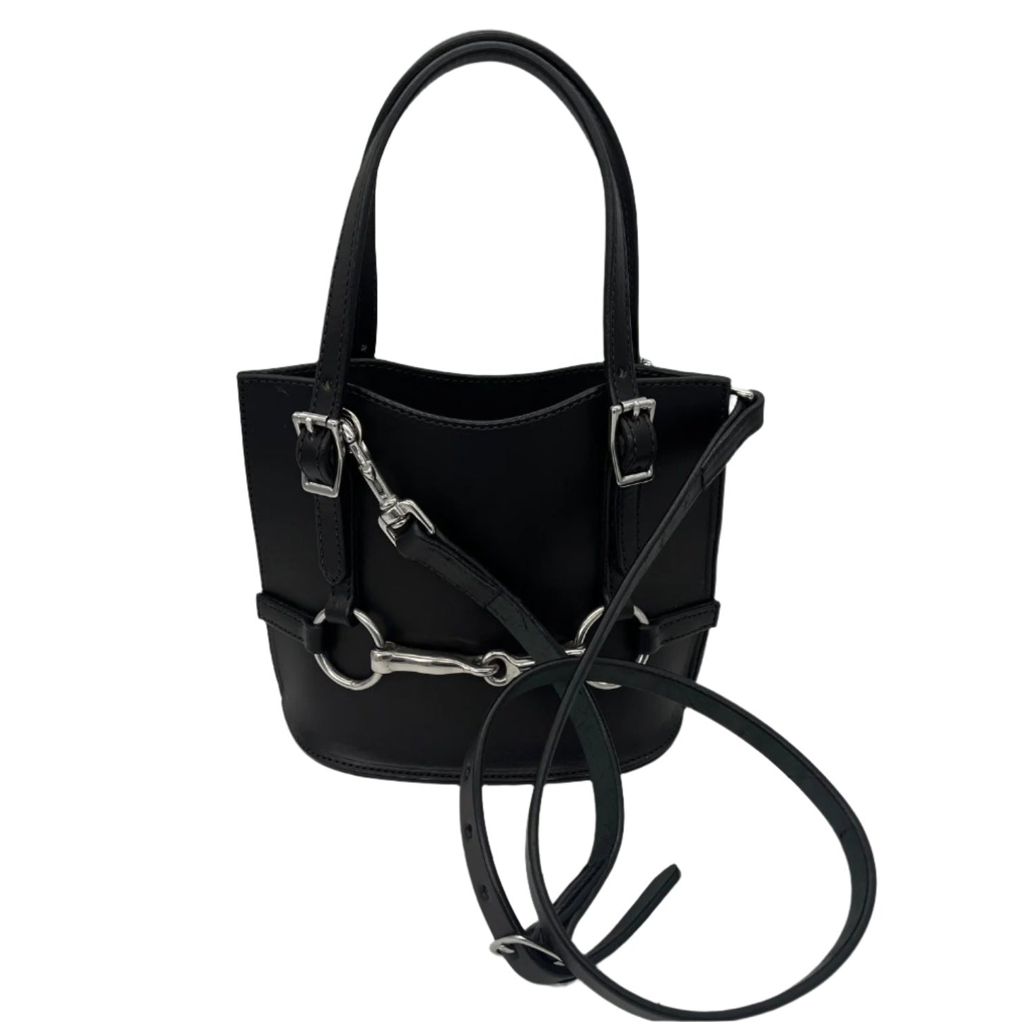 MacKenzie Cob Snaffle Bit Handbag With Matching Crossbody Strap