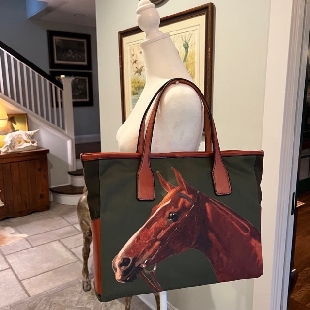 Monica Handbag-Chestnut Horse