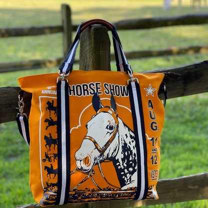 Mary Ann Horse Show Tote- 3 color options