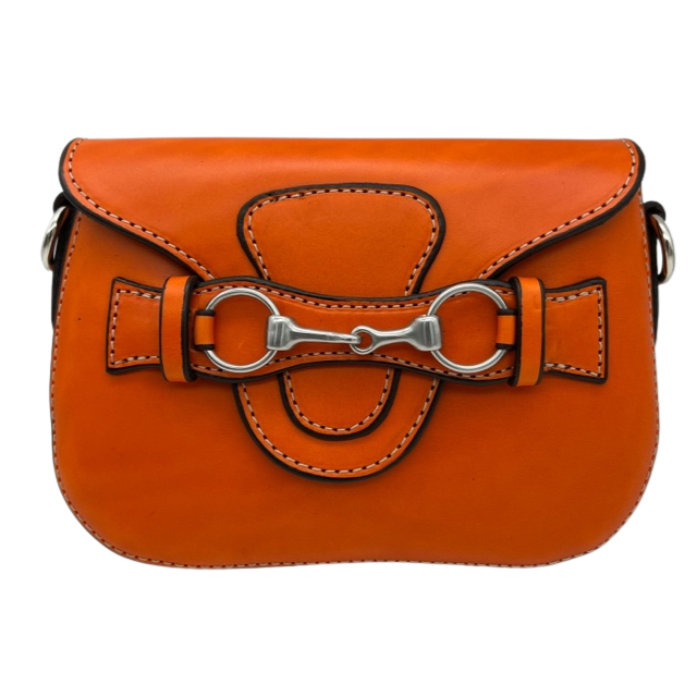 Blair Mini Crossbody Bag in Tangerine