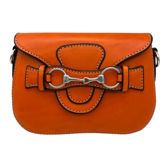 Blair Mini Crossbody Bag in Tangerine