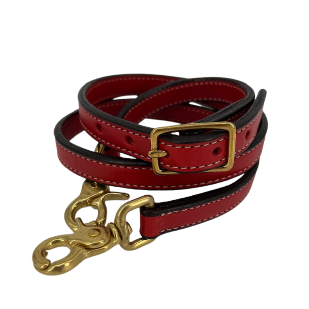Bridle Leather Crossbody Bag Strap- 8 color options