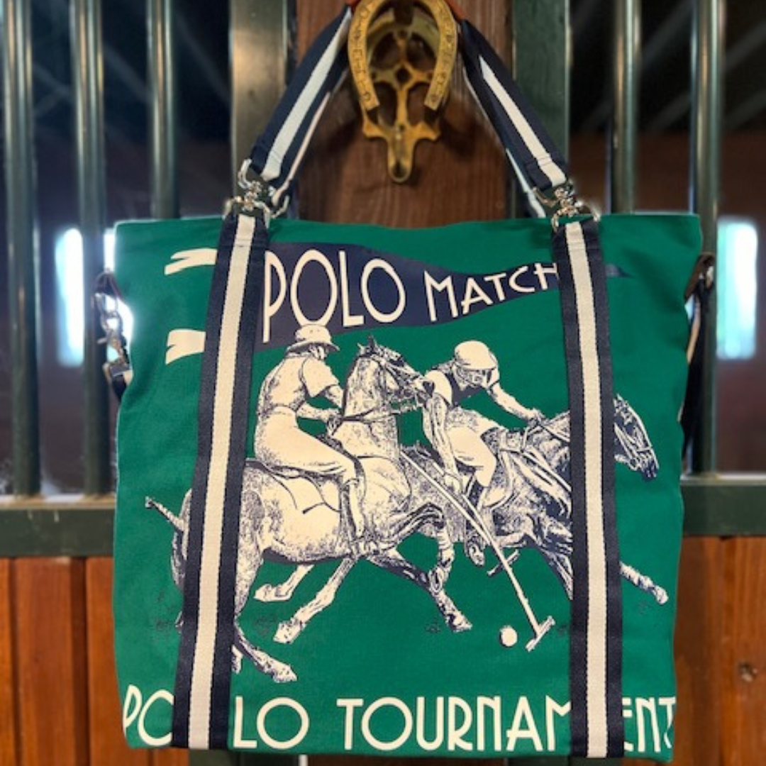 Mary Ann Polo Match Tote- 2 color options