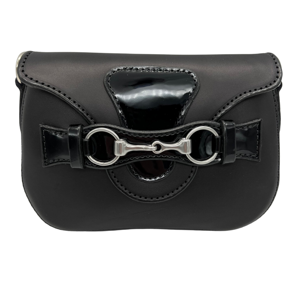 Blair Mini Crossbody Bag with Black Patent Leather - Limited Edition