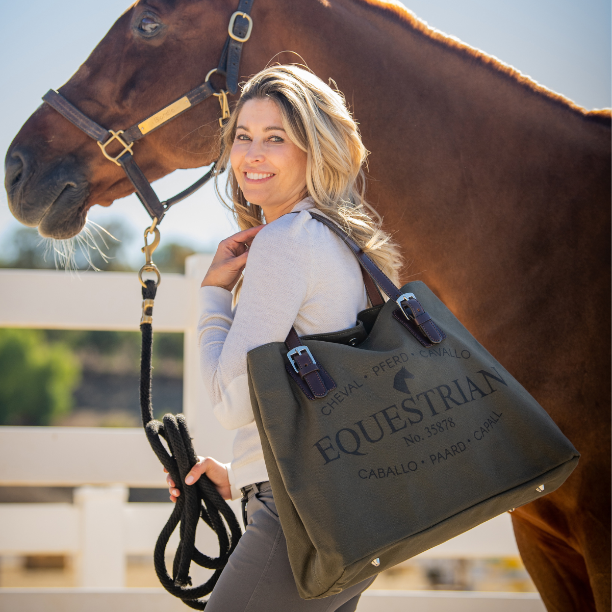 Horse riding bag hotsell