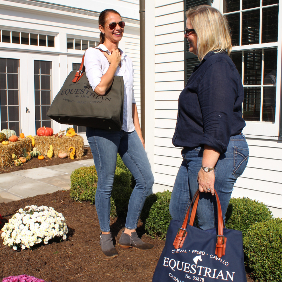 Equestrian Racing Tote – Rebecca Ray Designs