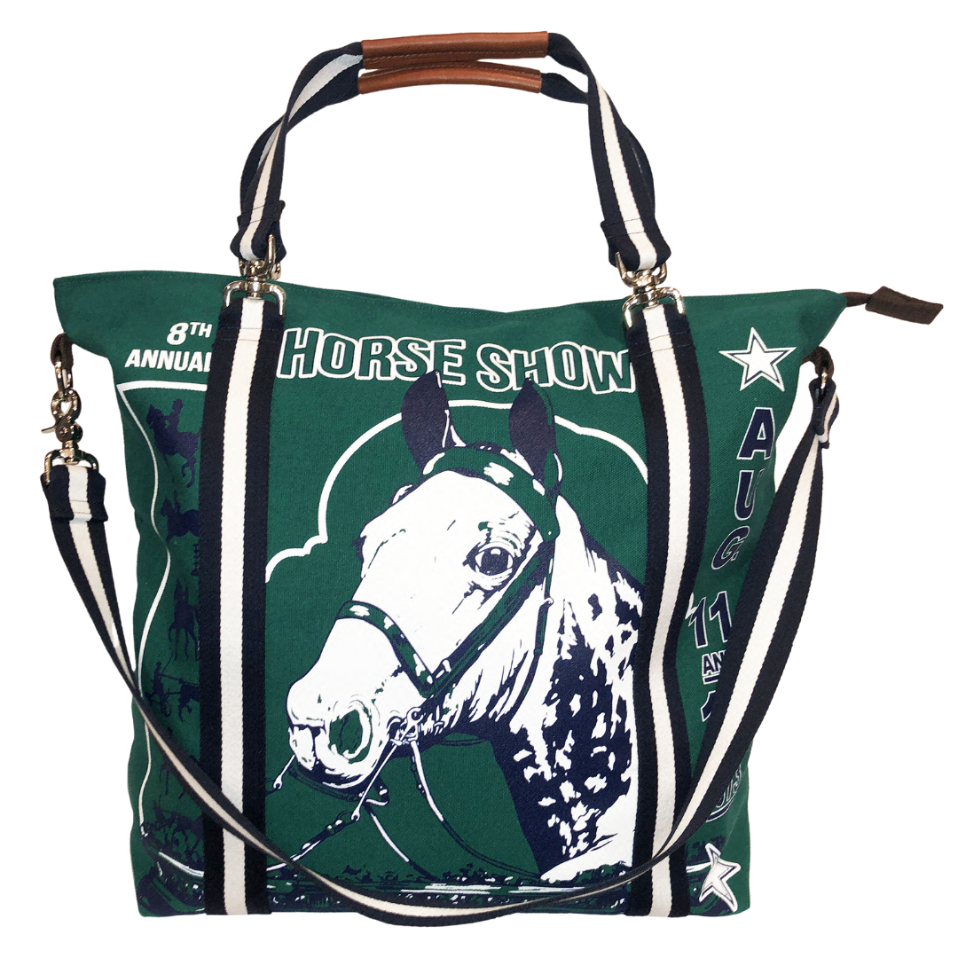Mary Ann Horse Show Tote- 3 color options