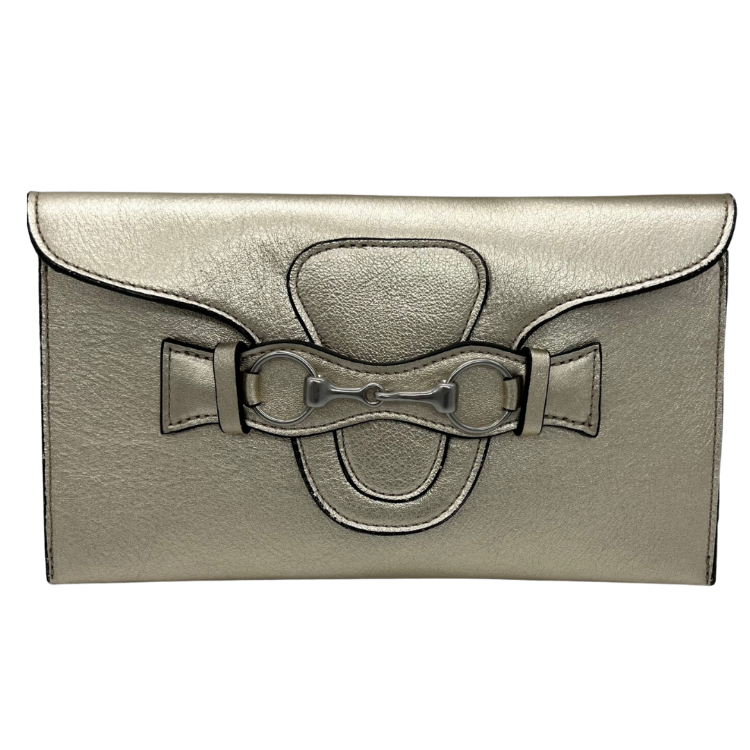 Blair Clutch Metallic Leather- Limited Edition