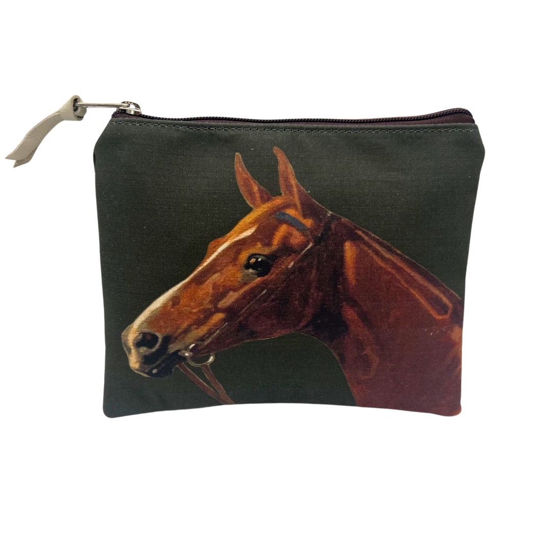 Monica Small Pouch-Chestnut Horse