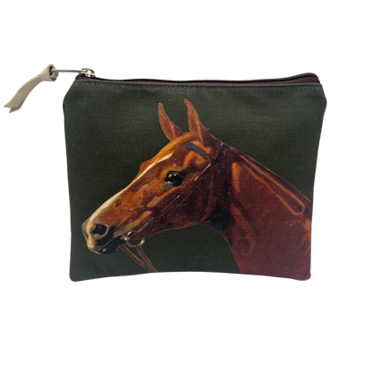 Monica Small Pouch-Chestnut Horse