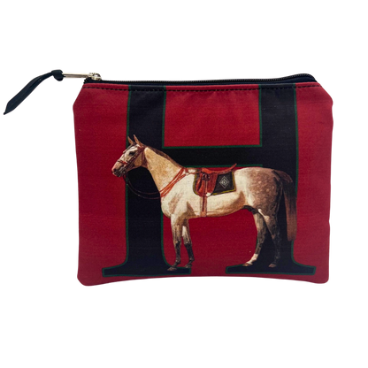 Dapple Grey Horse Small Pouch