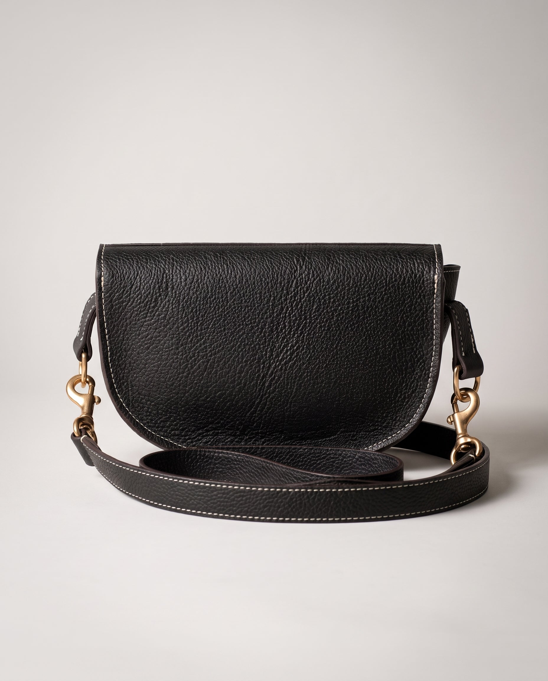Windsor Saddle Bag - Black