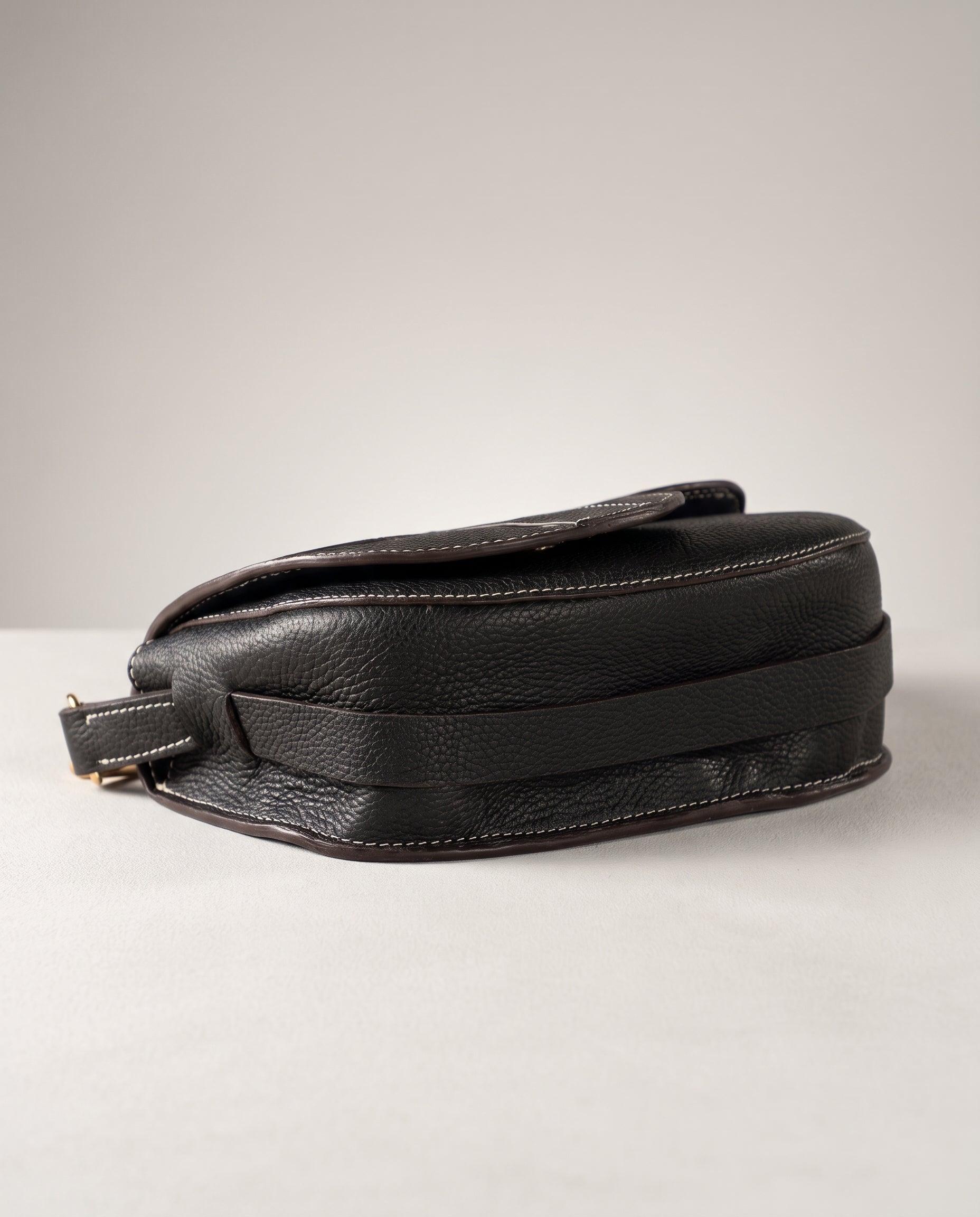 Windsor Saddle Bag - Black
