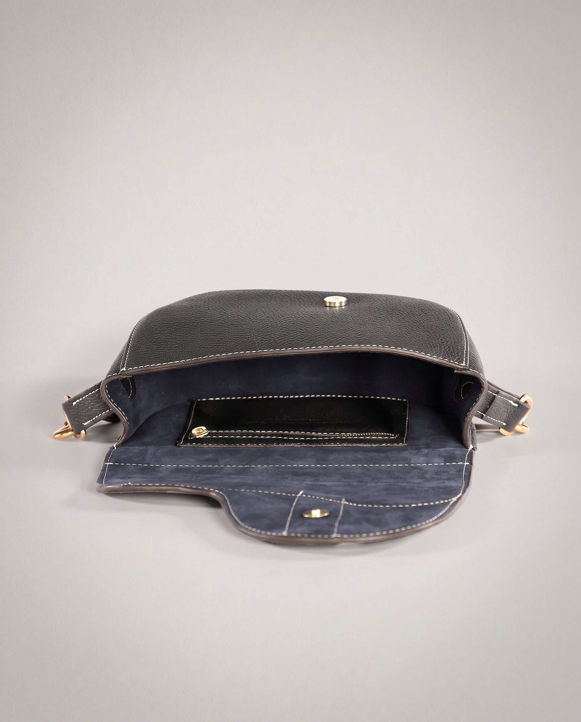 Windsor Saddle Bag - Black