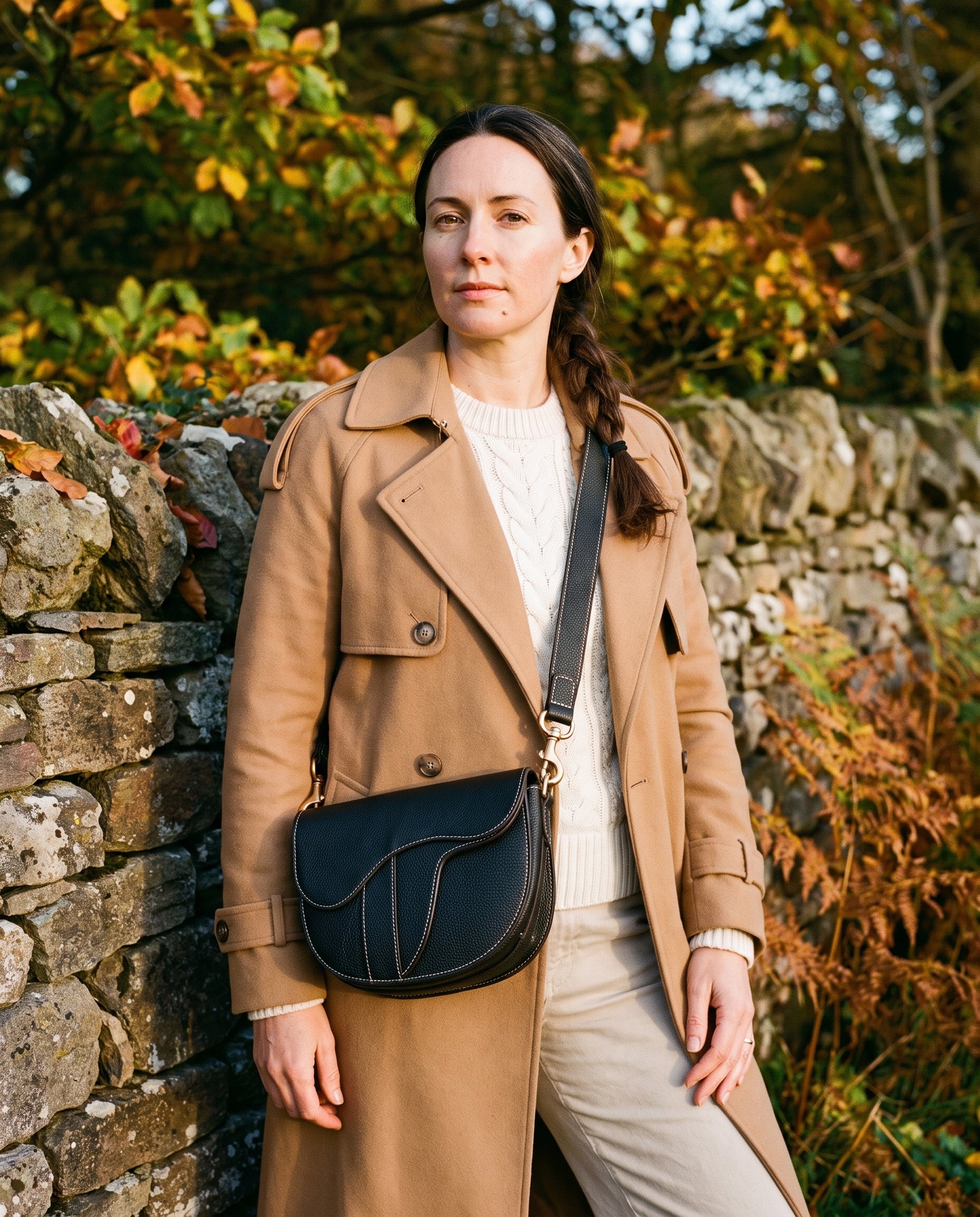 Windsor Saddle Bag - Black