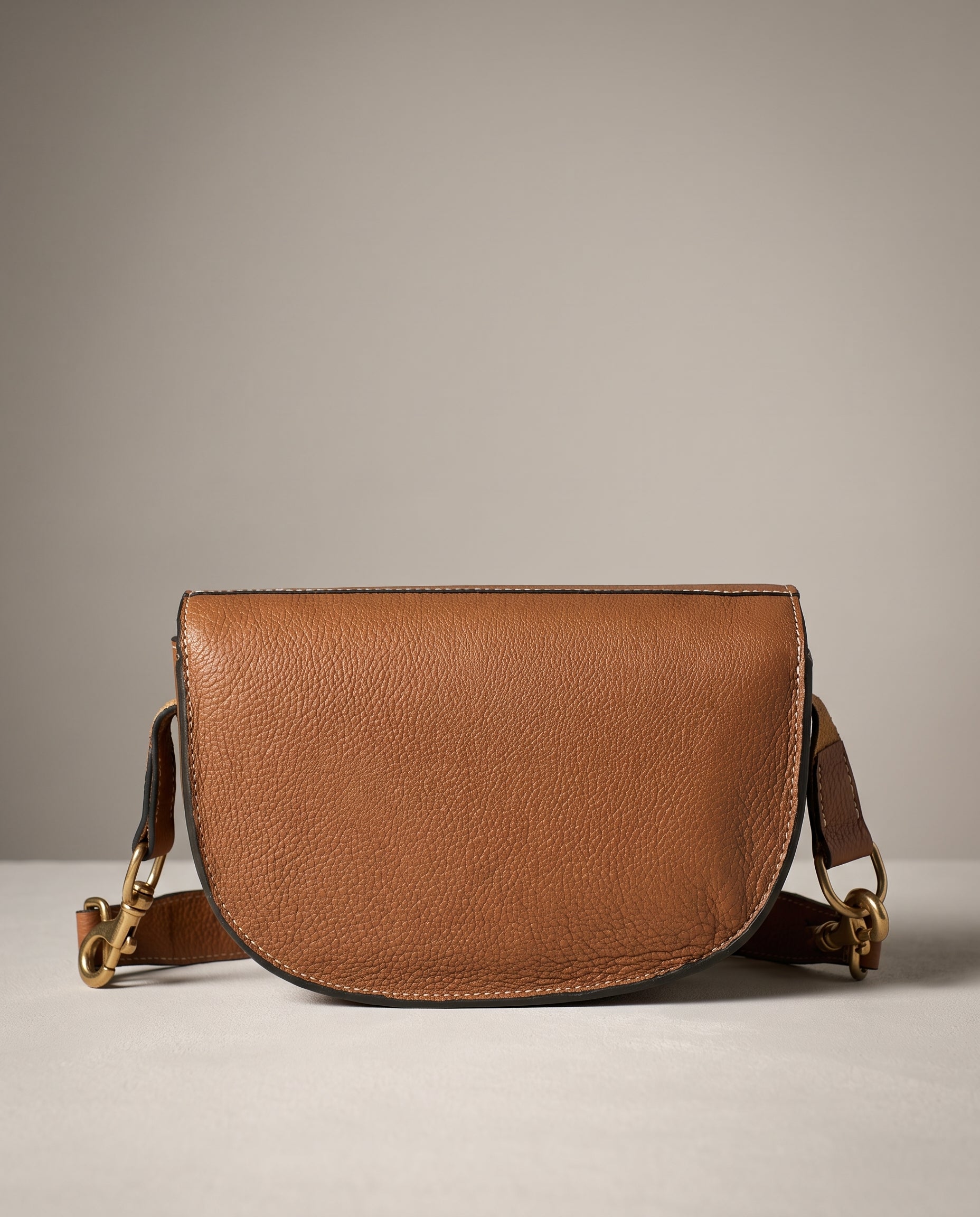 Windsor Saddle Bag - Chestnut
