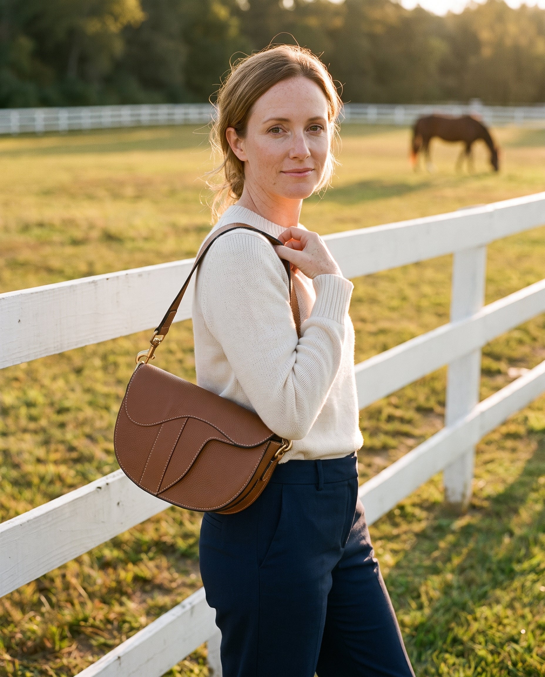 Windsor Saddle Bag - Chestnut
