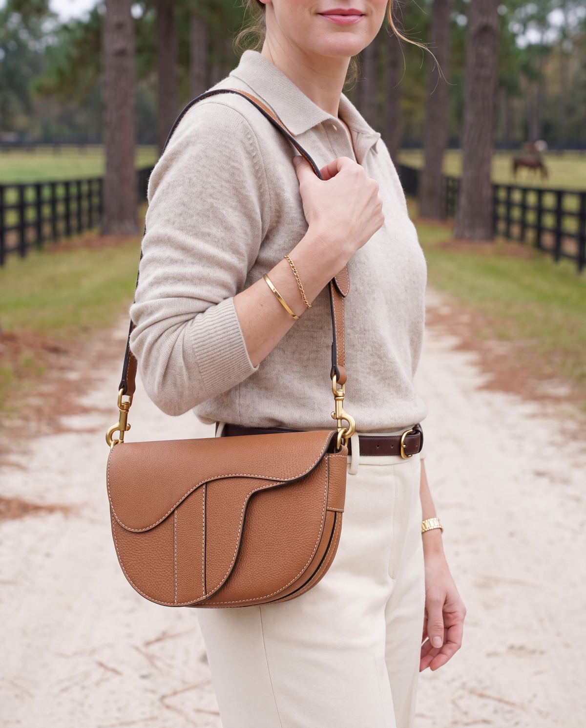 Windsor Saddle Bag - Chestnut