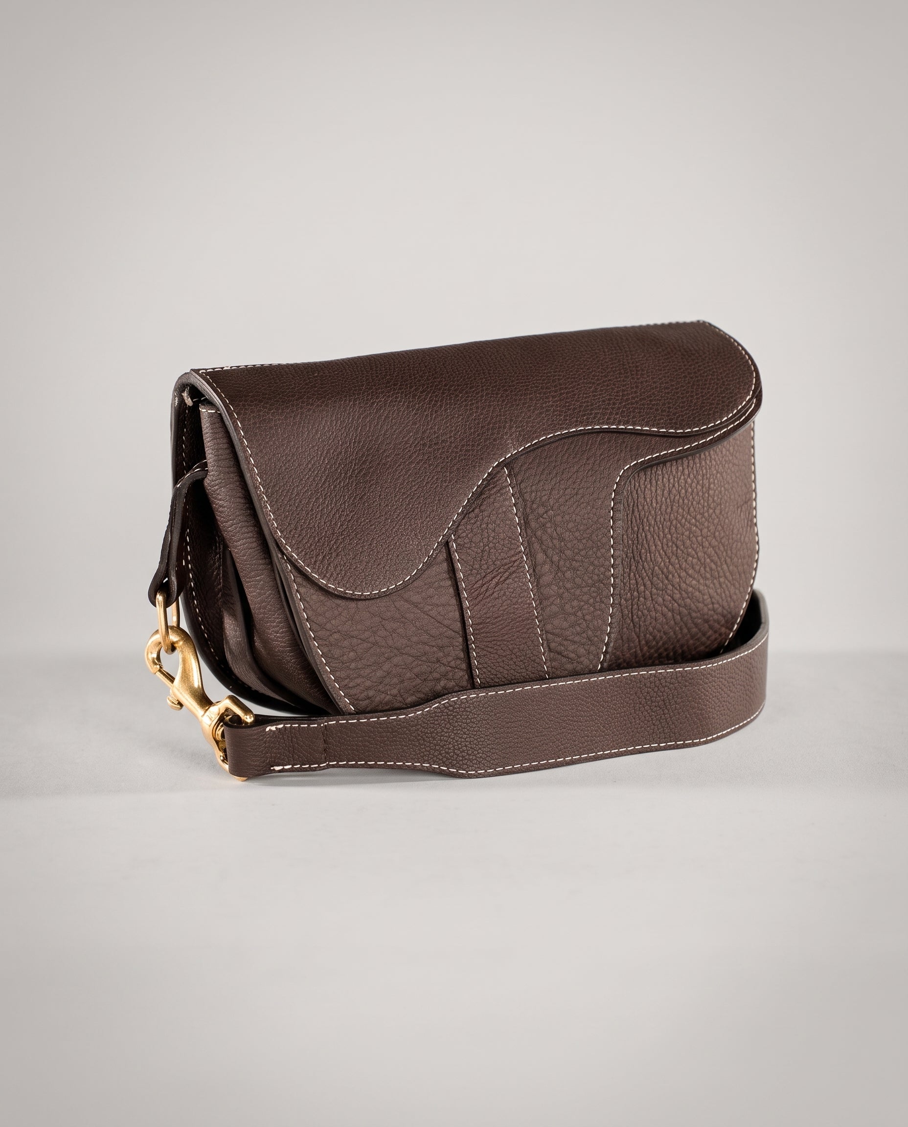 Windsor Saddle Bag - Chocolate