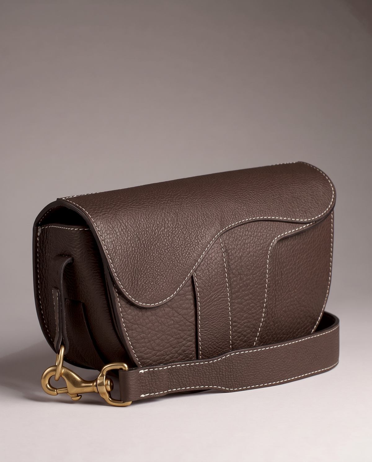 Windsor Saddle Bag - Chocolate