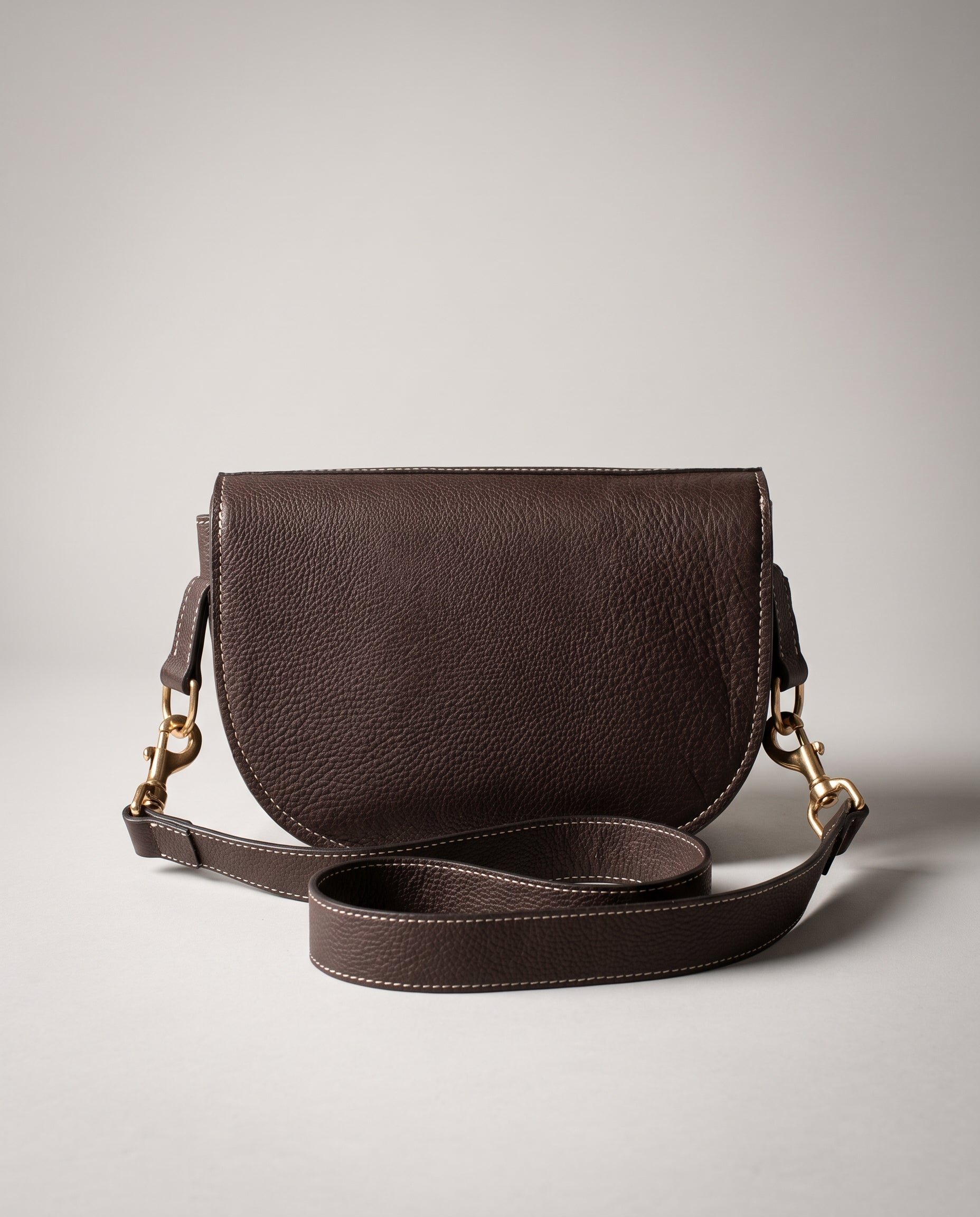 Windsor Saddle Bag - Chocolate