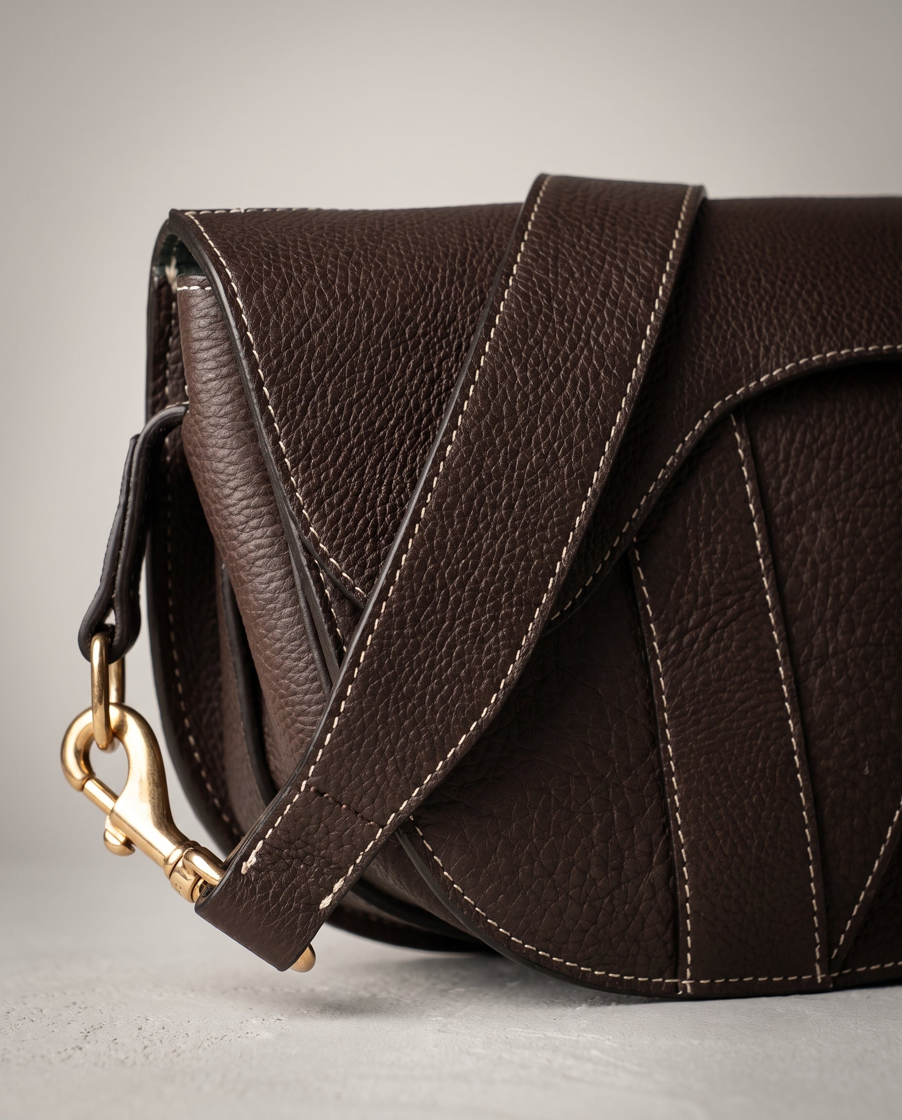Windsor Saddle Bag - Chocolate