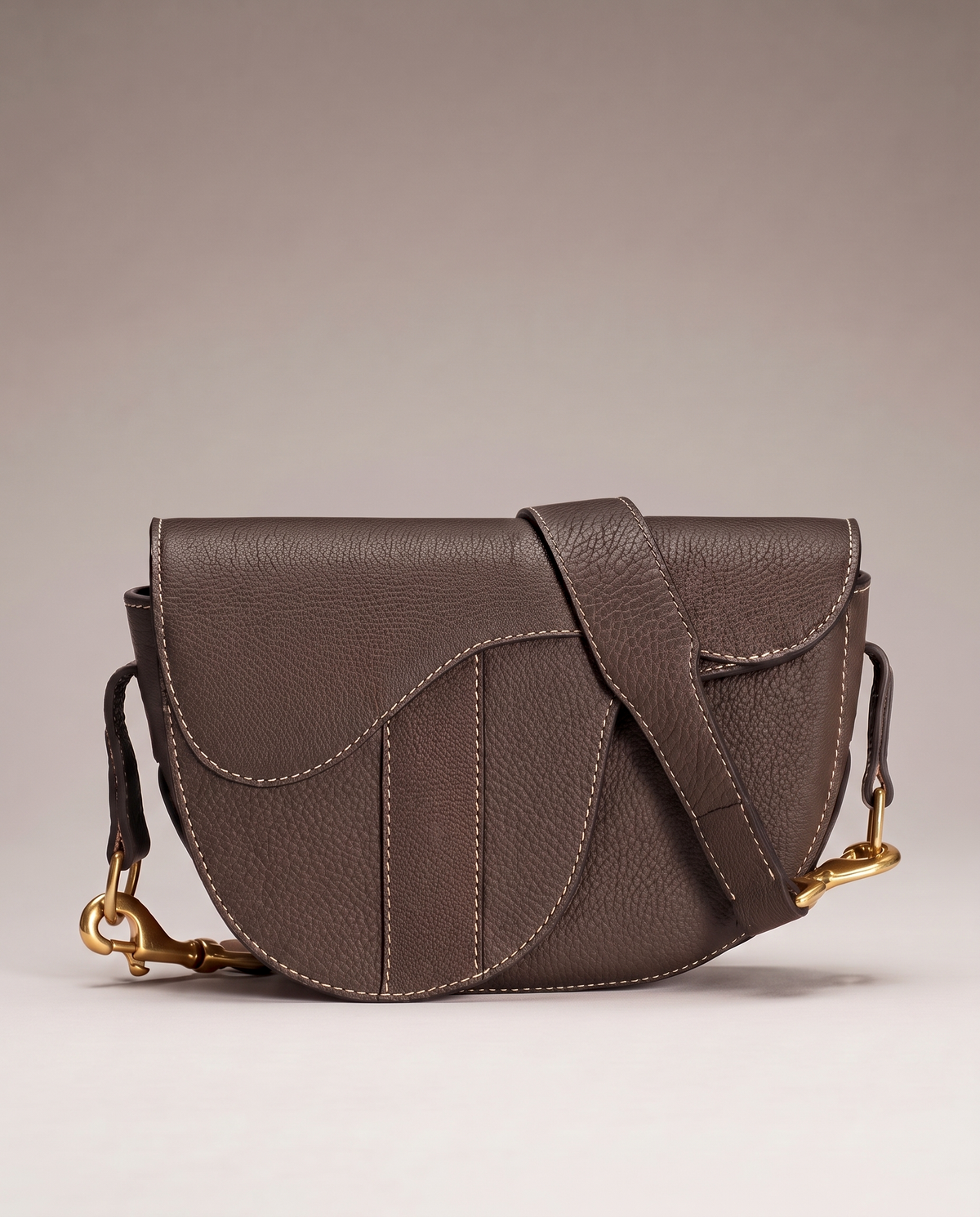 Windsor Saddle Bag - Chocolate