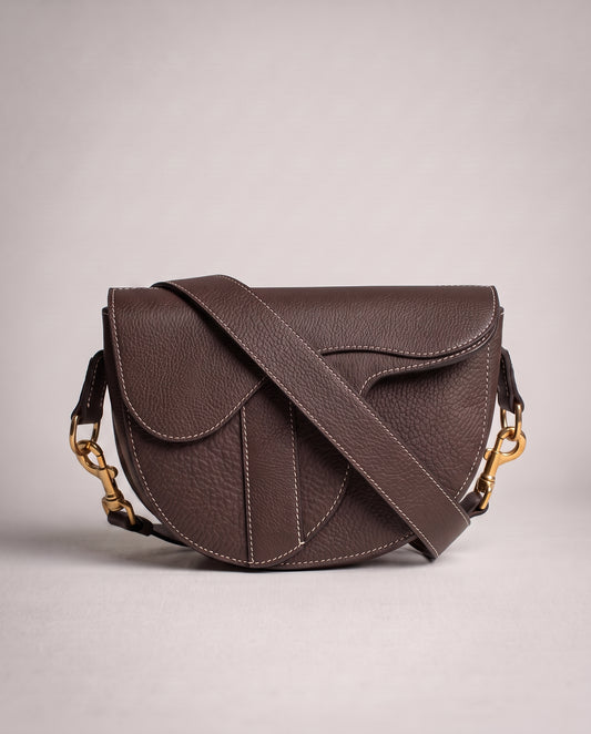 Windsor Saddle Bag - Chocolate