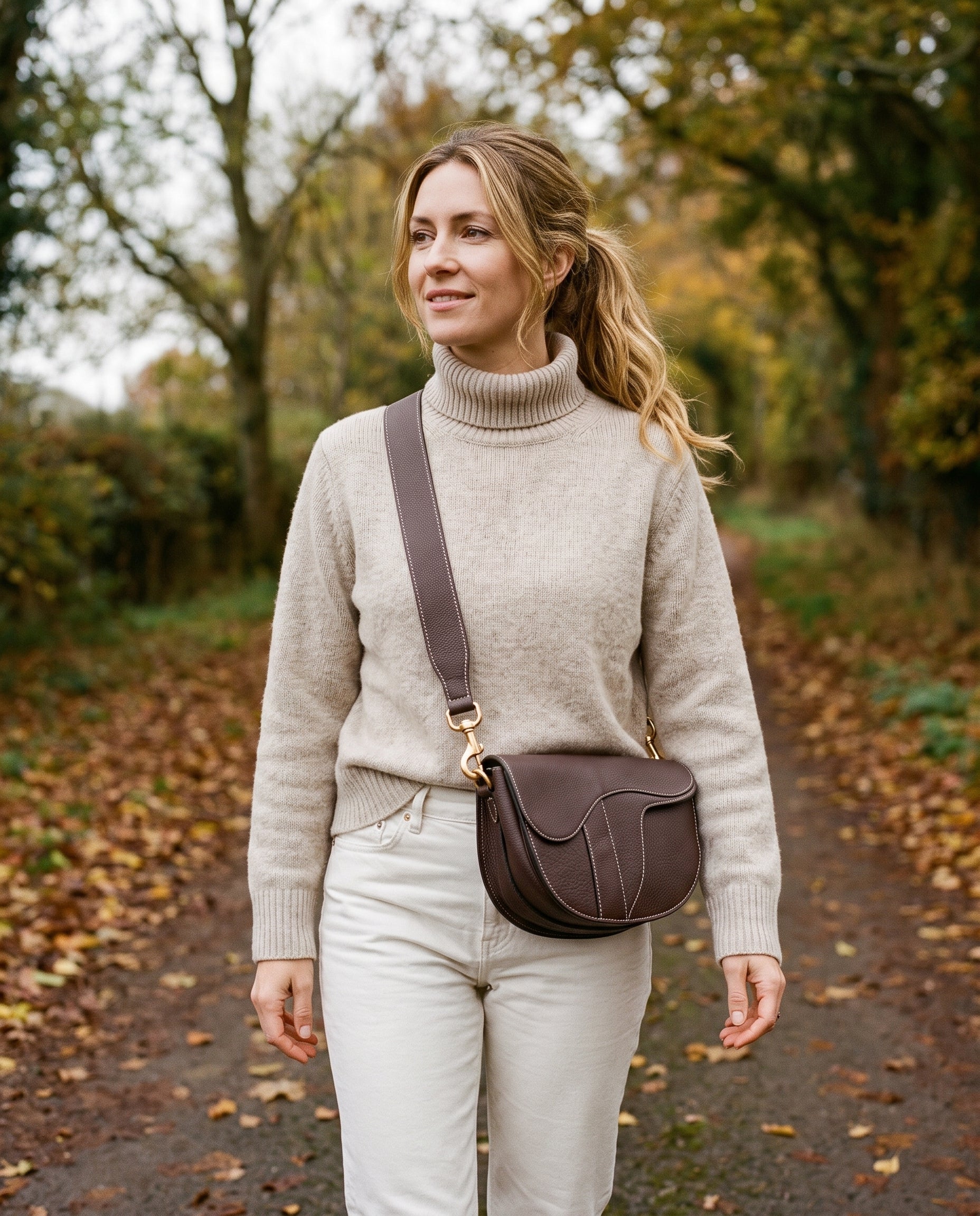 Windsor Saddle Bag - Chocolate