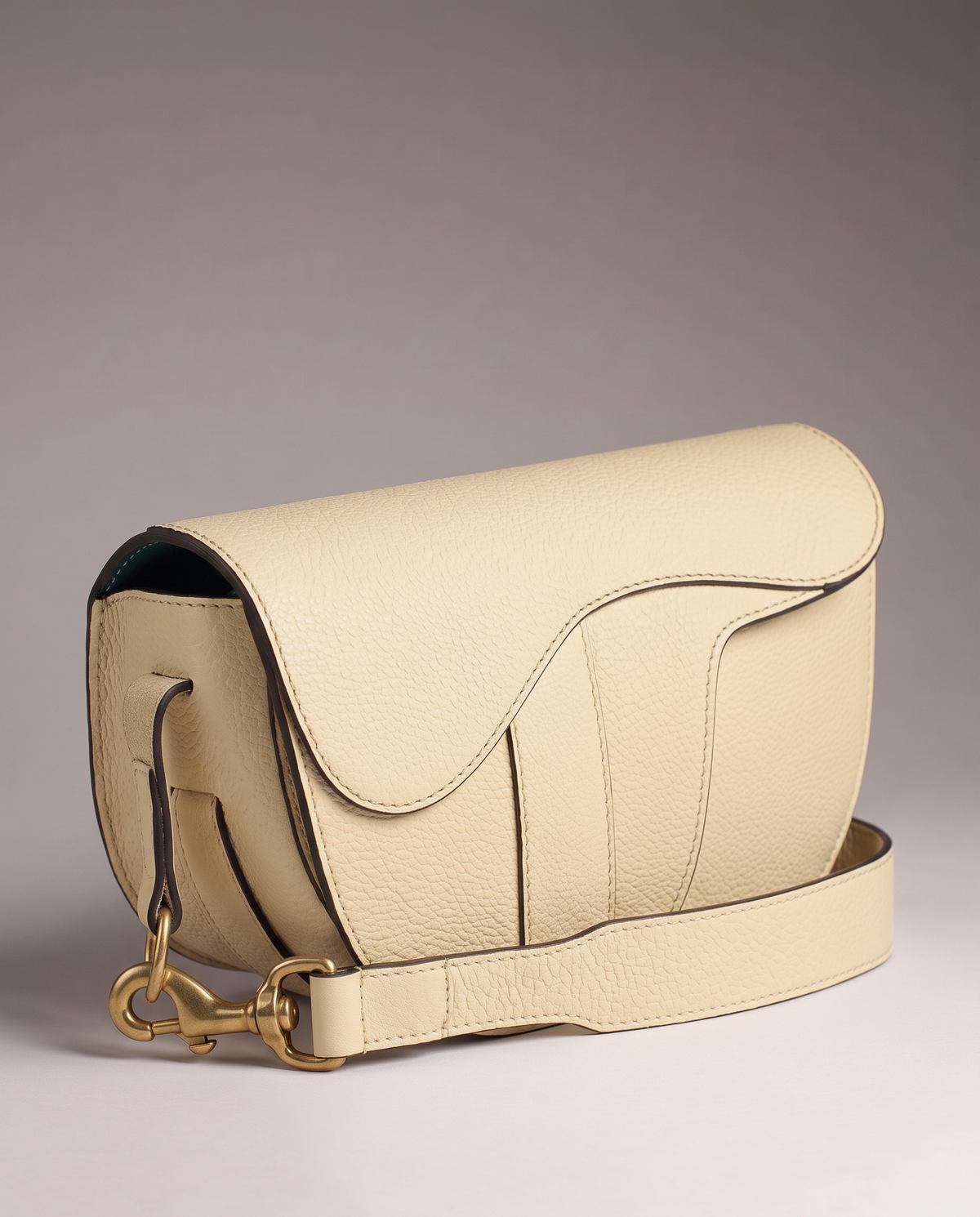 Windsor Saddle Bag - Parchment