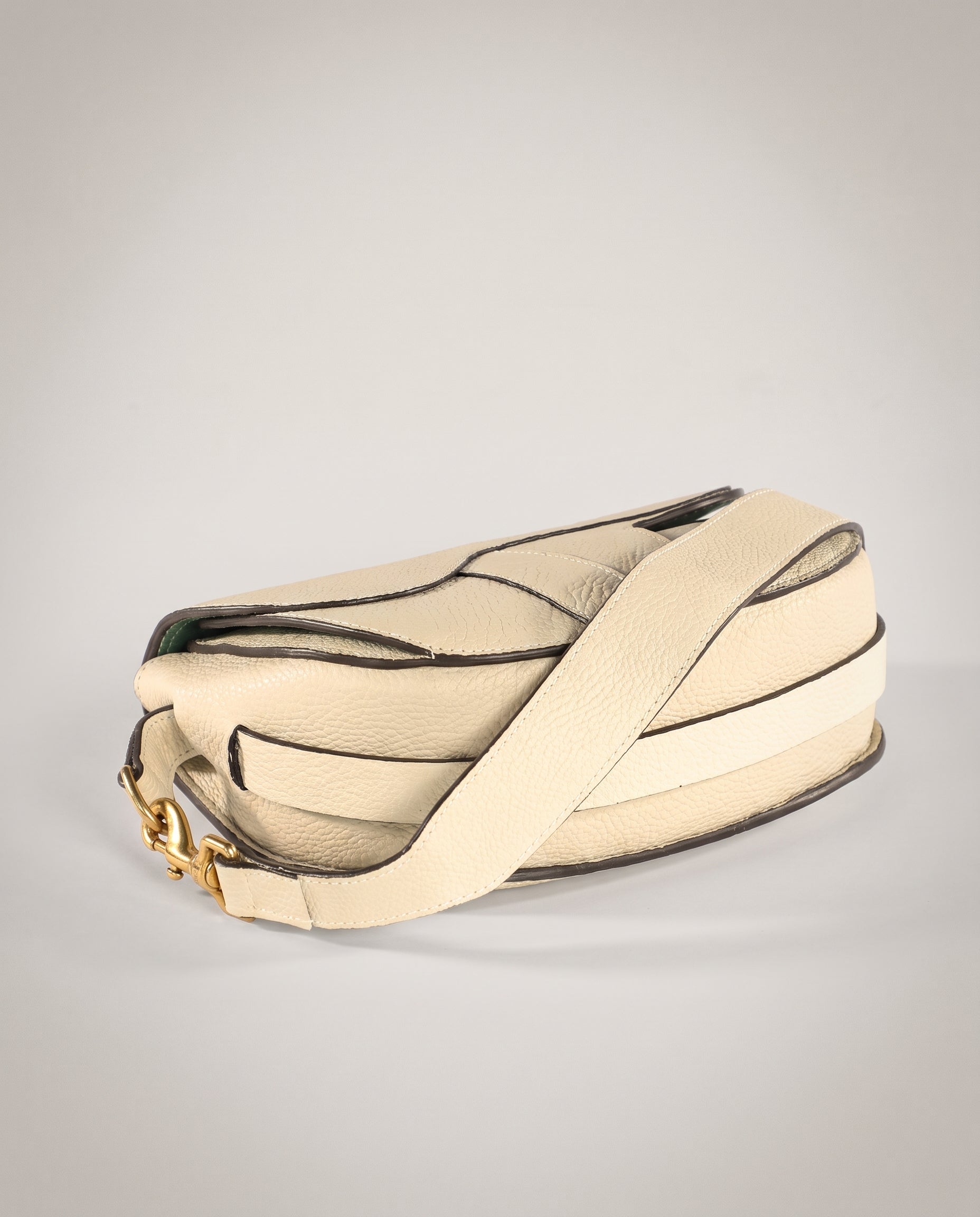 Windsor Saddle Bag - Parchment