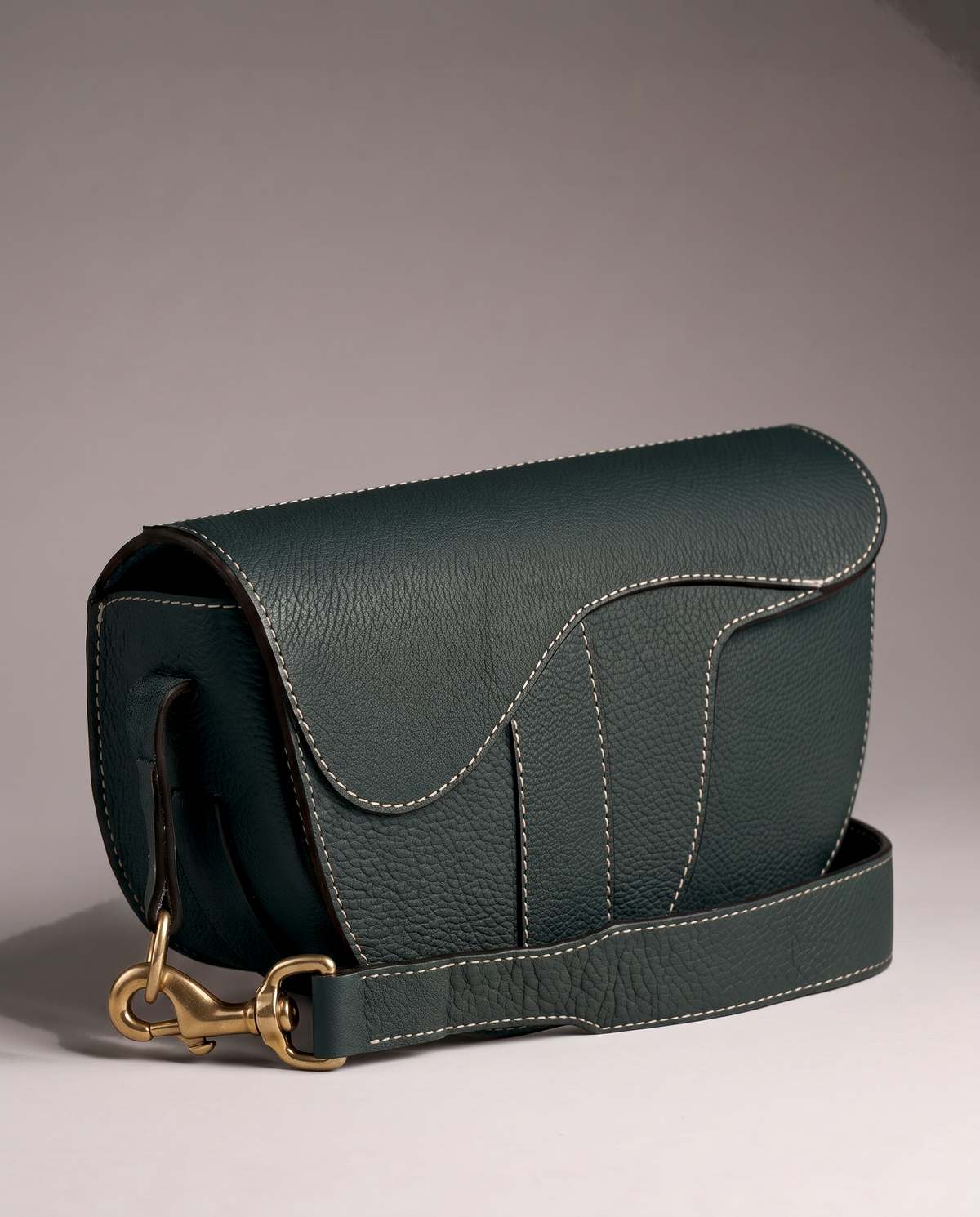 Windsor Saddle Bag - Zucchini