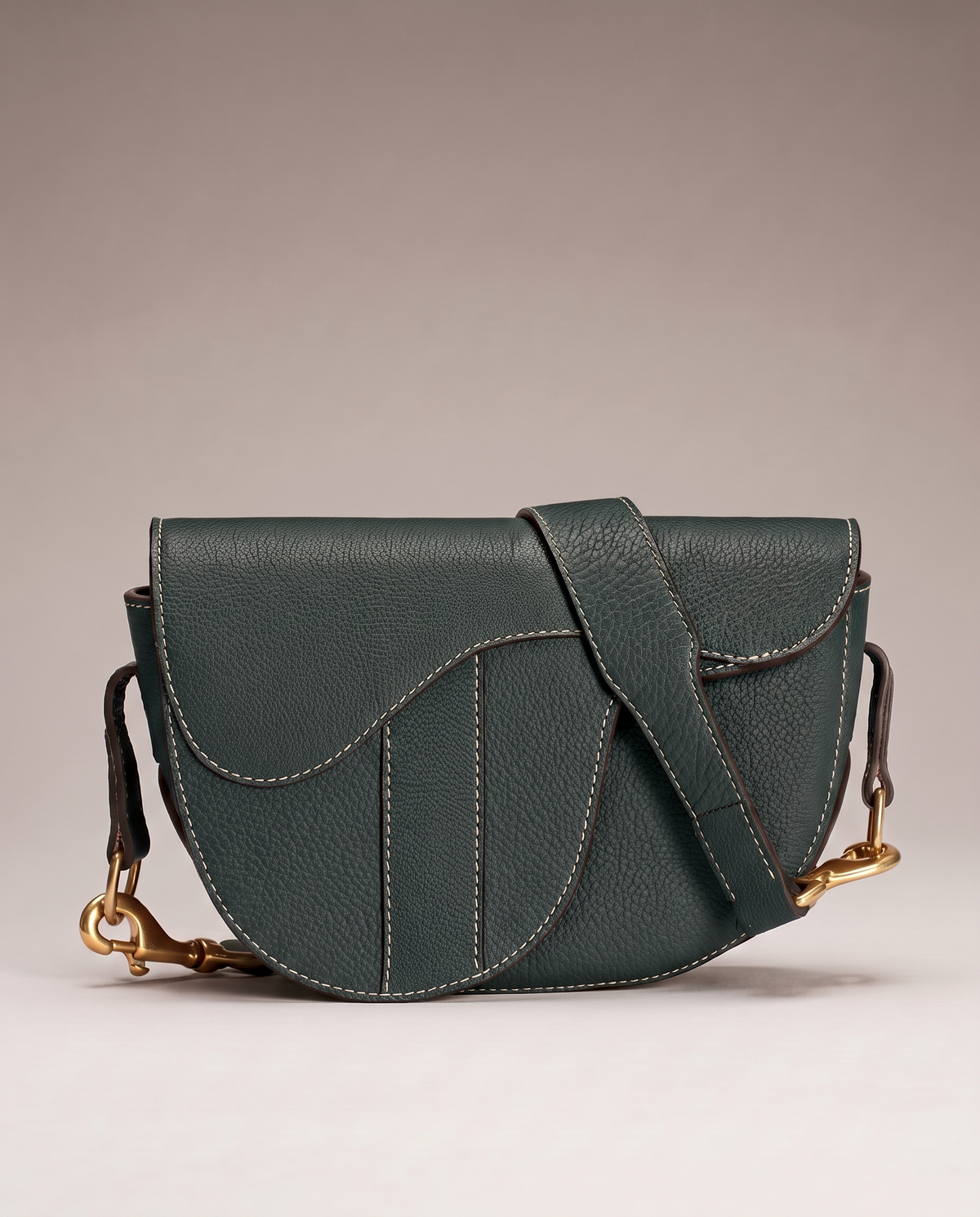 Windsor Saddle Bag - Zucchini