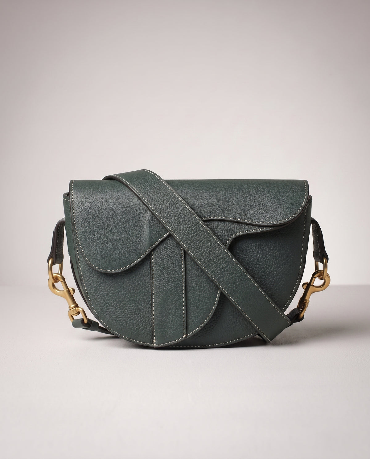 Windsor Saddle Bag - Zucchini