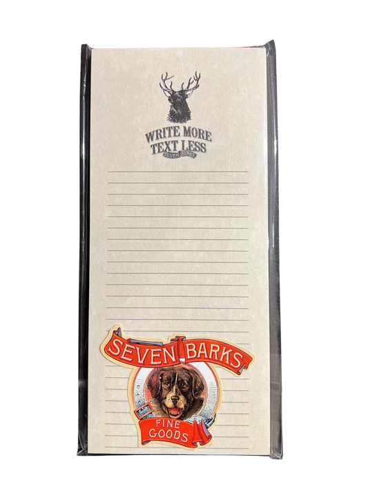 Seven Barks™ Stag Notepad