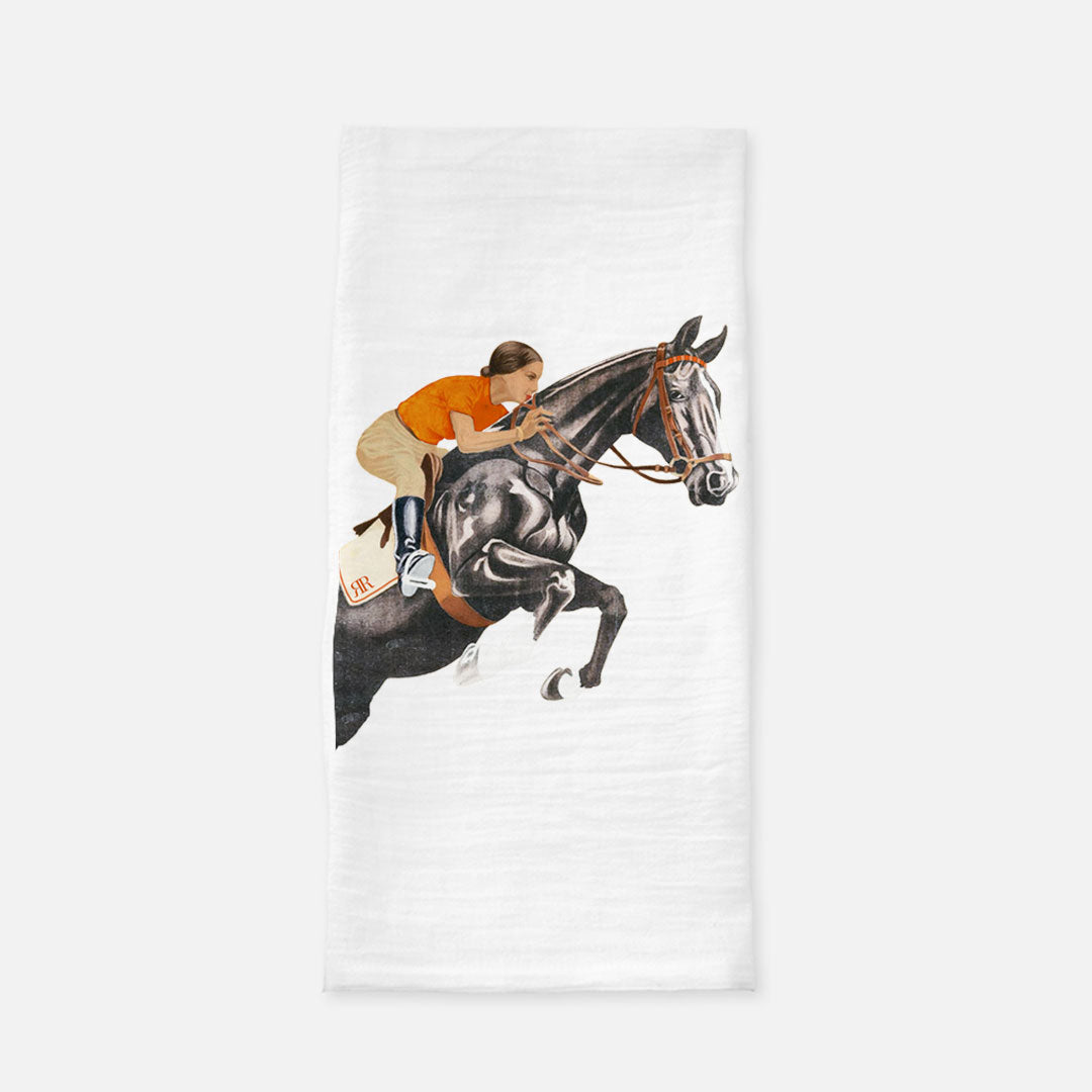 The Style of the Sporting Life™ Eva Tea Towel- 4 Color Options