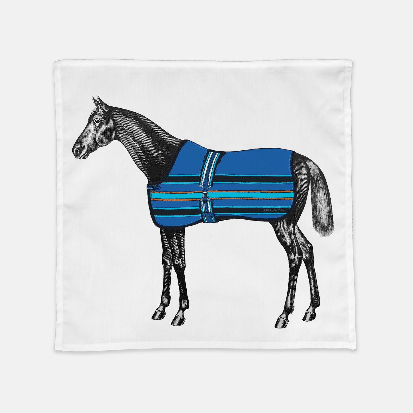 The Style of the Sporting Life™ Lilly Horse Napkin Set- 4 color options