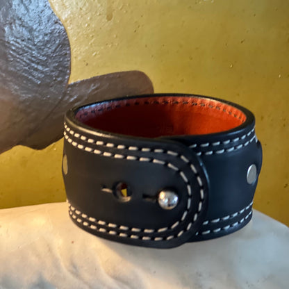 Snaffle Cuff Bridle Leather Bracelet