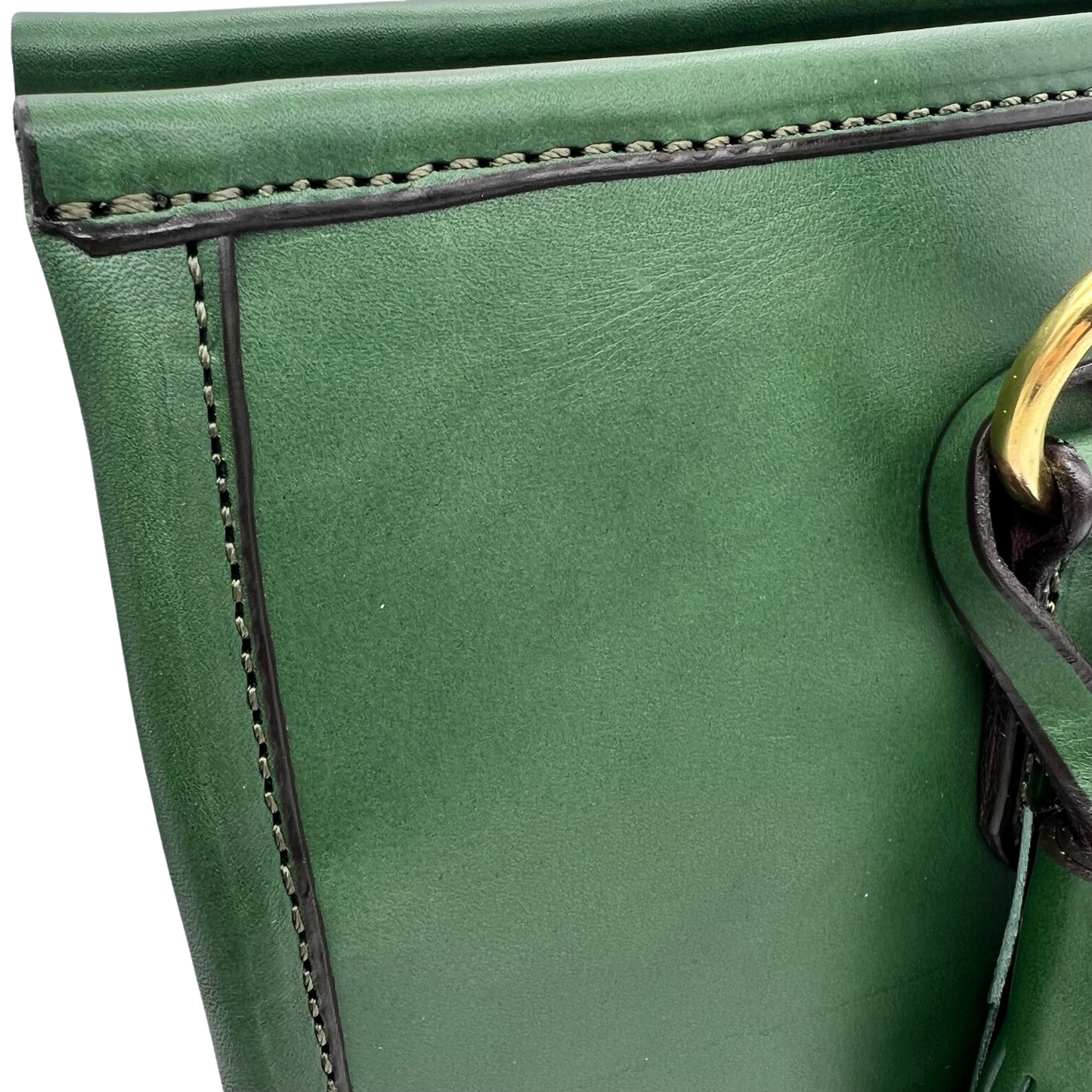 Sally Handbag in Zucchini Bridle Leather- 2 options
