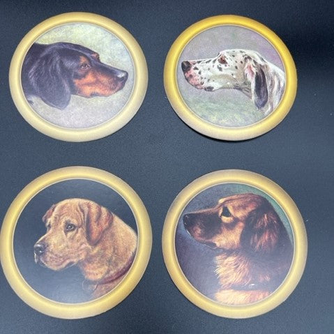 Sporting Life Cardstock Coasters Gift Set - 4 collection options: Horses, Sporting Dogs, Boats or Fly Fishing Lures