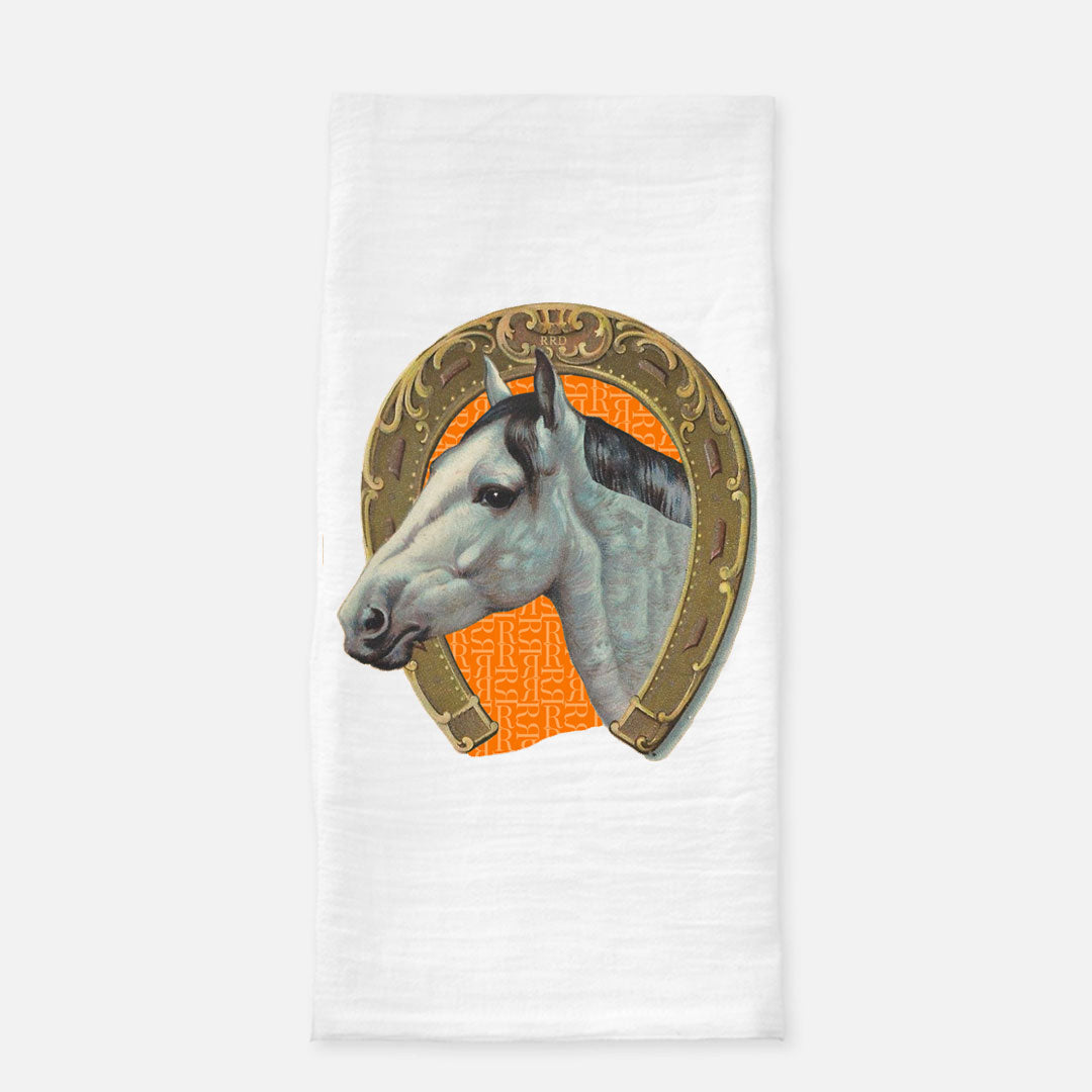 The Style of the Sporting Life™ Lucky Grey Tea Towel- 3 Color Options