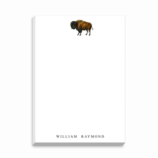 The Style of the Sporting Life™ Personalized Color Buffalo Notepad