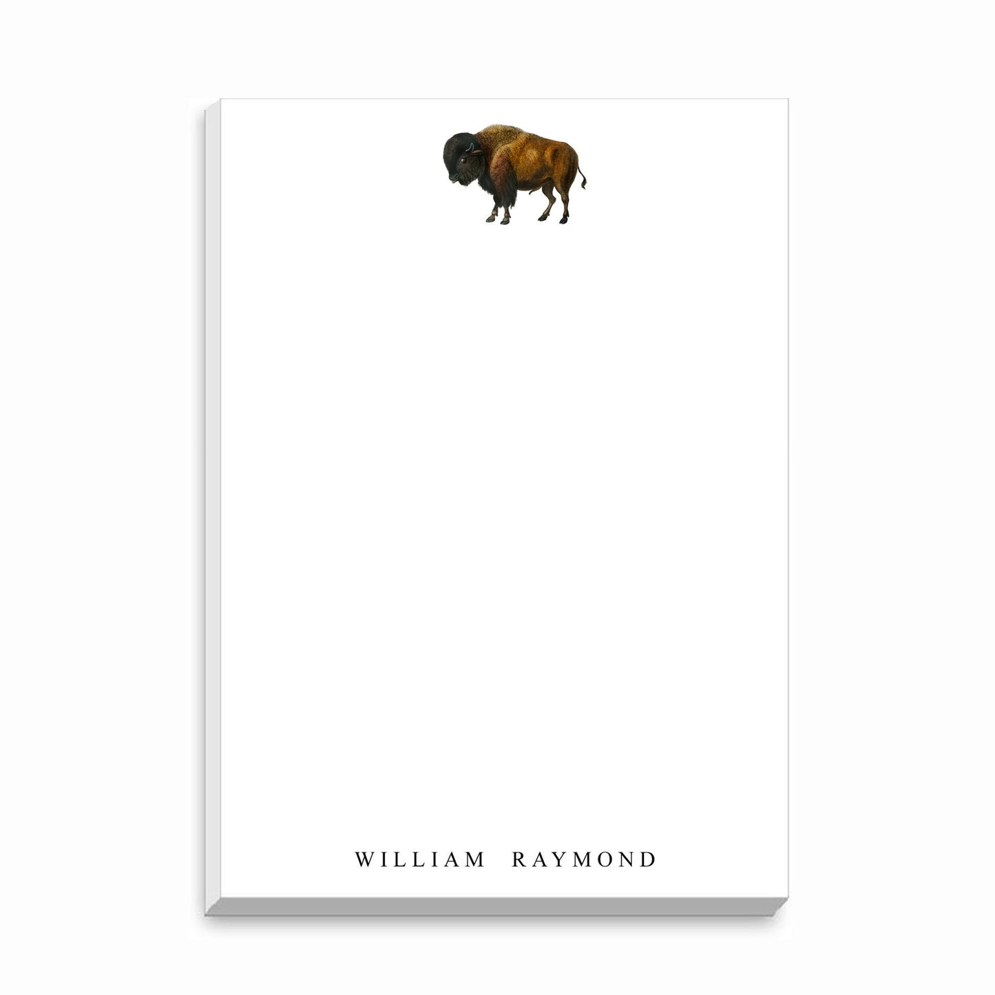 The Style of the Sporting Life™ Personalized Color Buffalo Notepad